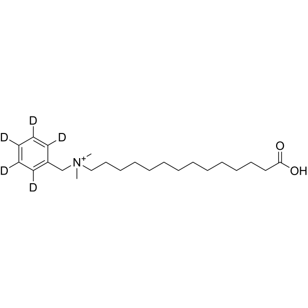 C14 Benzalkonium chloride-1 acid-d5